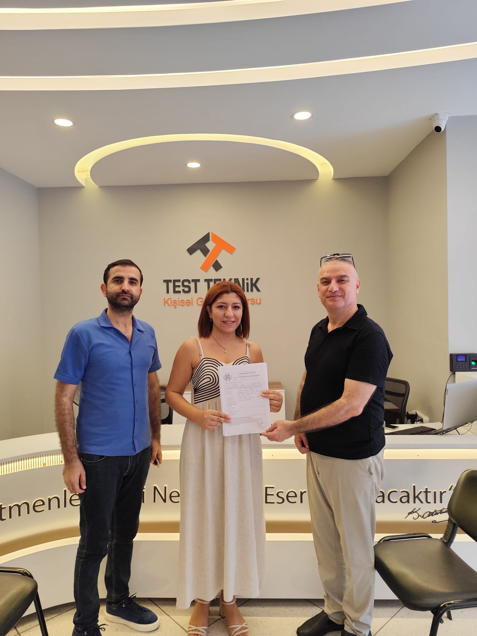 TEST TEKNİK Eğitim Kurumu Kurucusu Nursaç ŞİMŞİR, Üyeliğini Gerçekleştirdik