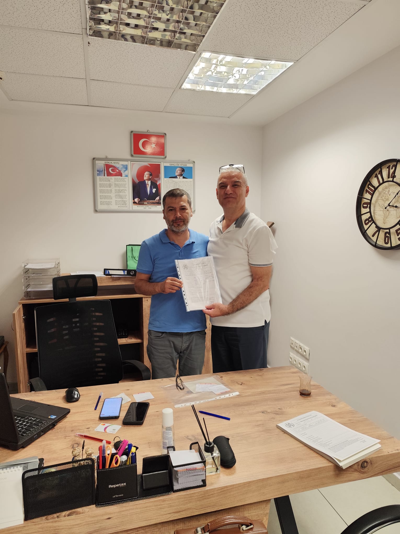 MAVİ PİRAMİT VİP Eğitim Kursu Kurucusu Volkan ÇANGAR, Üyeliğini Gerçekleştirdik