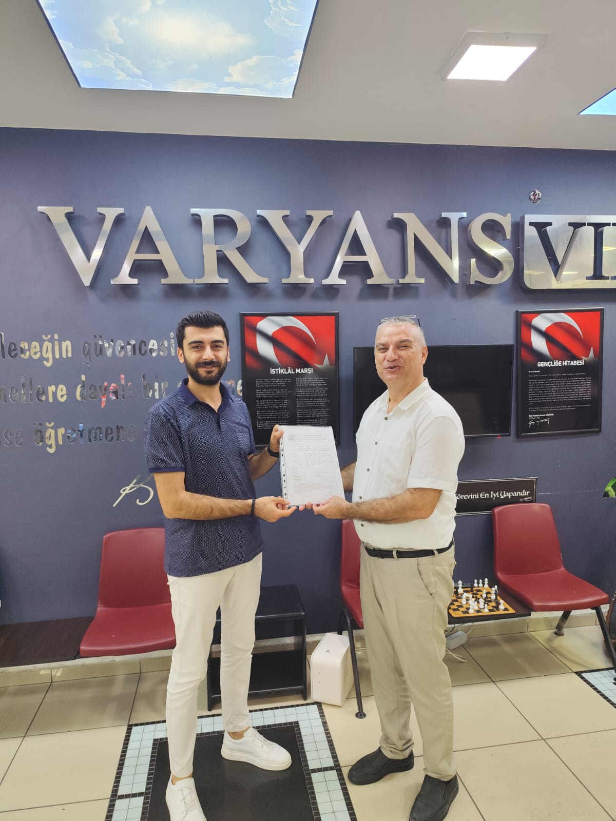 VARYANS VIP Eğitim Kurumu Kurucusu Hasan Hoca, Üyeliğini Gerçekleştirdik